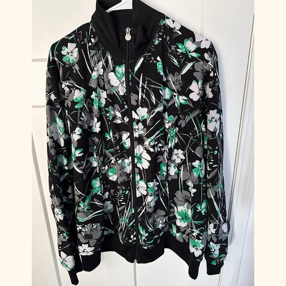 Cherokee Infinity Women's Scrubs Jacket Zip Front, 3XL - Picture 3 of 5